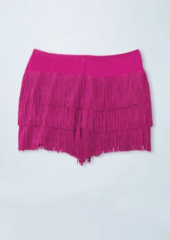 Weissman Fringe Shorts -Dance costume MT3228 lipstick offfigure 004 68596.1678891258