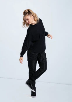 Weissman Long Sleeve Tee 7 Weissman Long Sleeve Tee -Dance costume PT12725 black AH12406 black 801 47198.1698840510