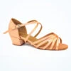 Roch Valley Bella Ballroom Shoe 1.2" - Tan -Dance costume ROBELLA MAIN TAN 33978.1678885384