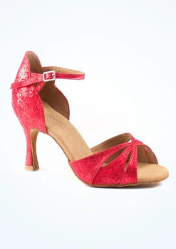 Rummos Opal Dance Shoe 2.75" - Red -Dance costume RU385600OPAL MAIN RED T 68833.1698711908