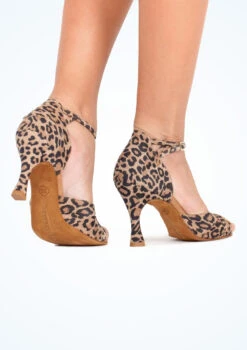 Rummos Leopard Salsa & Tango Shoe 3" -Dance costume RU385700 BACKLEGM LEP 65869.1678885456