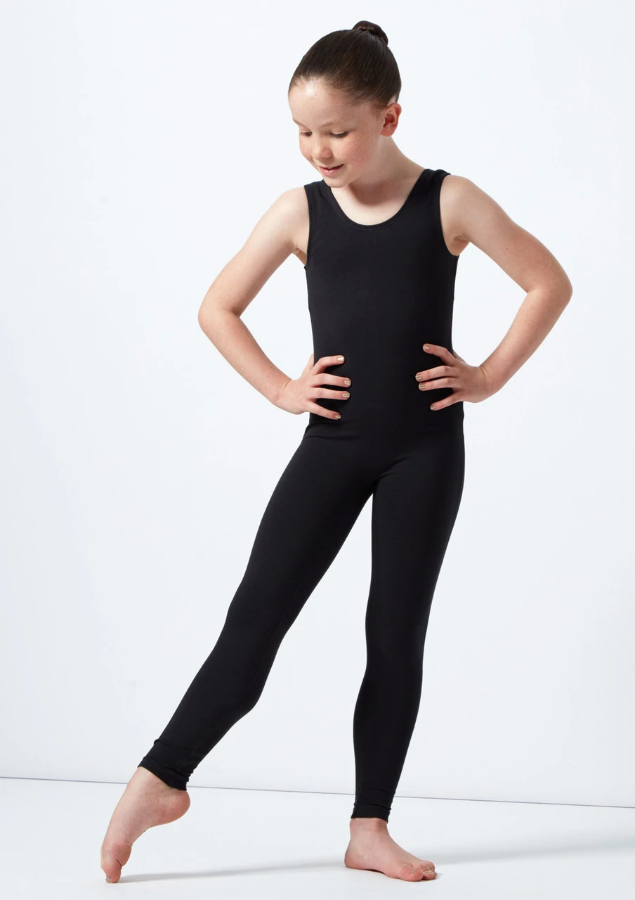 Alegra Tasha Girls Sleeveless Catsuit Alegra Tasha Girls Sleeveless Catsuit -Dance costume al c5225 alegra tasha girls sleeveless catsuit black front T 47326.1690534006