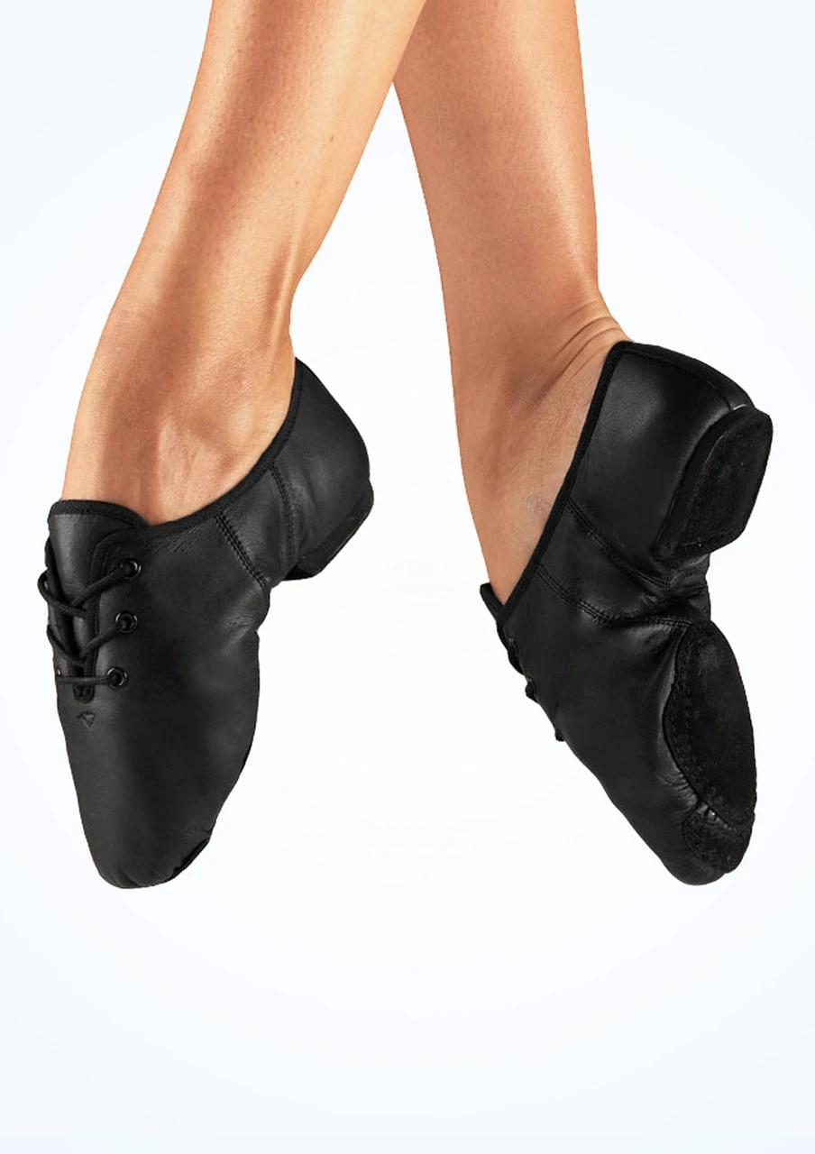 Alegra Basic Split Sole Jazz Shoe - Black Alegra Basic Split Sole Jazz Shoe - Black -Dance costume al j0010blk alegra basic split sole jazz shoe black front T 26246.1691191549