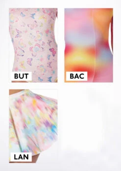 Alegra Girls Patterned Echo Dance Top -Dance costume al s5252 alegra girls patterned echo dance top 01745.1678878275