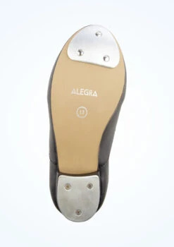 Alegra Unisex Oxford Tap Shoe - Black -Dance costume alh0023 black bottom 1 45950.1678872537