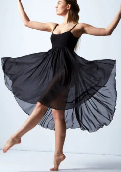 Capezio Empire Dress 6 Capezio Empire Dress -Dance costume bg001 blk front 1t 22671.1698805298