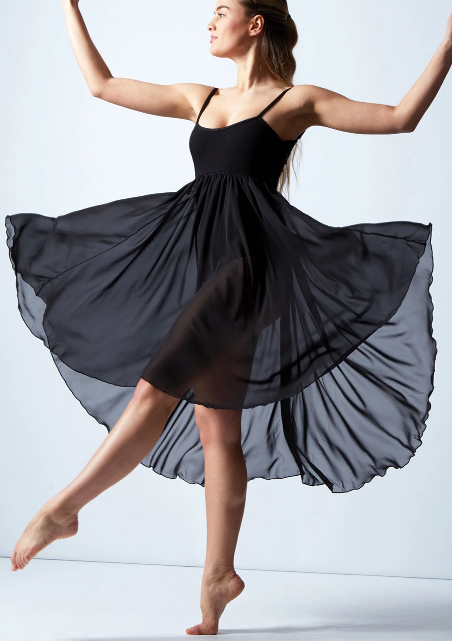 Capezio Empire Dress Capezio Empire Dress -Dance costume bg001 blk front 1t 22671.1698805298