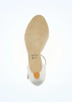 So Danca T-Strap Sparkle Open Toe Ballroom Shoe 1.5" -Dance costume bl 33 so danca t strap sparkle open toe ballroom shoe 1 5 silver no2 93310.1678885558