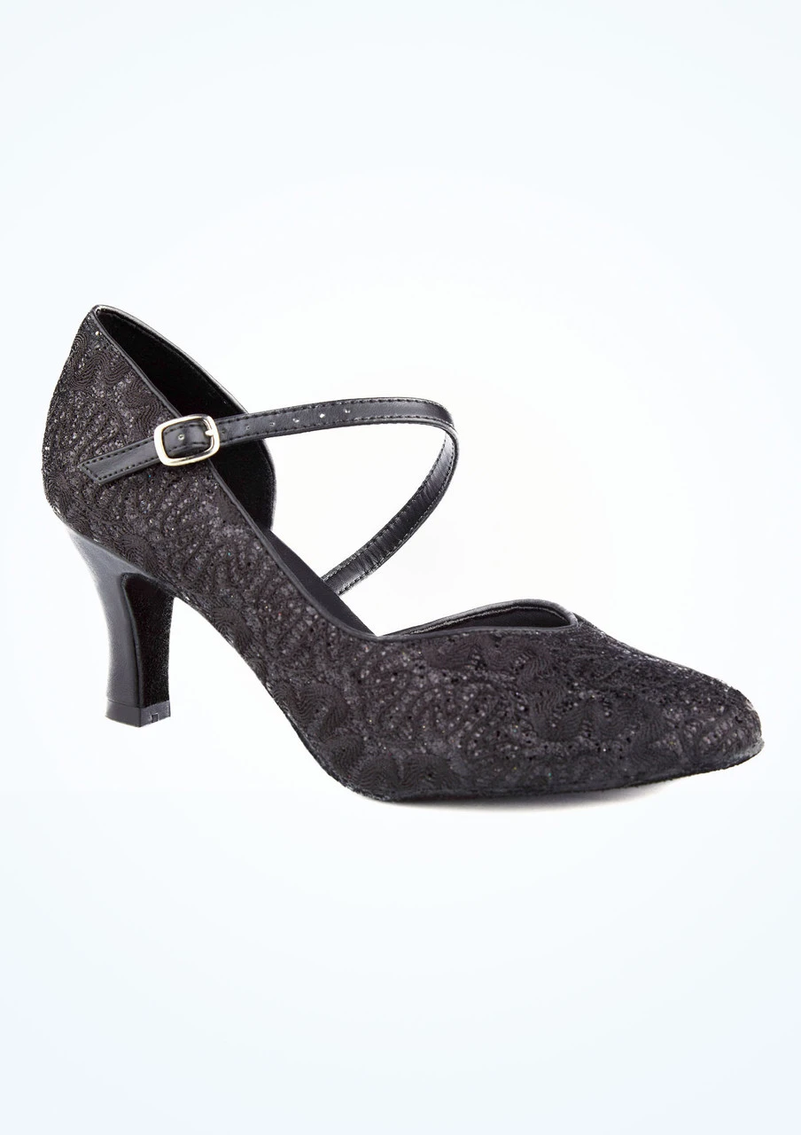 So Danca Sparkle Ballroom Shoe 2.5" So Danca Sparkle Ballroom Shoe 2.5" -Dance costume bl 504 so danca sparkle ballroom shoe 2 5 black main image 18905.1678885563