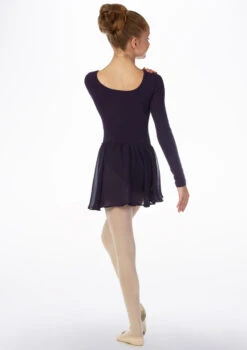 Bloch Pull-On Barre Ballet Dance Skirt -Dance costume bl cr5110 bloch pull on barre ballet dance skirt blue back 89731.1678880728