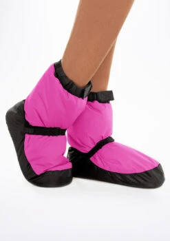 Bloch Warm Up Bootie - Kids 4 Bloch Warm Up Bootie - Kids -Dance costume bl im009k bloch warm up bootie kids pink main image T 12403.1698799272