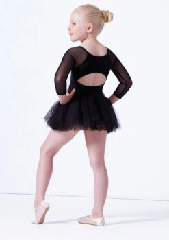 Bloch Girls Kelsey Tutu Leotard -Dance costume blcl0249 black back 04296.1675901673