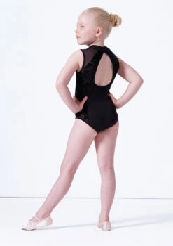 Bloch Girls Madinsson Zip Front Tank Leotard -Dance costume blcl1035 black back 2 72159.1675901673