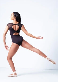 Bloch Emma Boat Neck Lace Leotard 4 Bloch Emma Boat Neck Lace Leotard -Dance costume bll4162 black back 64185.1679927440