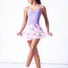 Bloch Floral Print Skirt - Pink -Dance costume blr0241 pink front 1 14300.1695684490