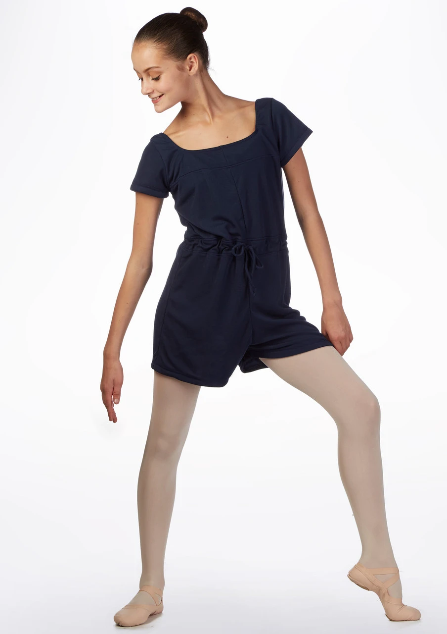Ballet Rosa Teen Romper Warm Up Suit Ballet Rosa Teen Romper Warm Up Suit -Dance costume br anice ballet rosa teen romper warm up suit blue front 96592.1678926650