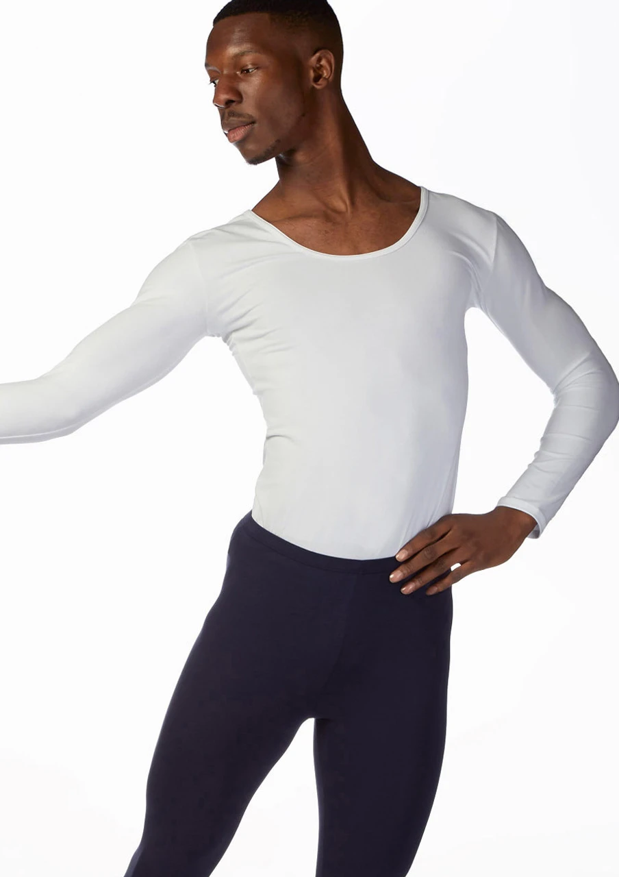 Ballet Rosa Mens Long Sleeve Dance Top Ballet Rosa Mens Long Sleeve Dance Top -Dance costume br jacques ballet rosa mens long sleeve dance top white front thumbnail T 33685.1698803367