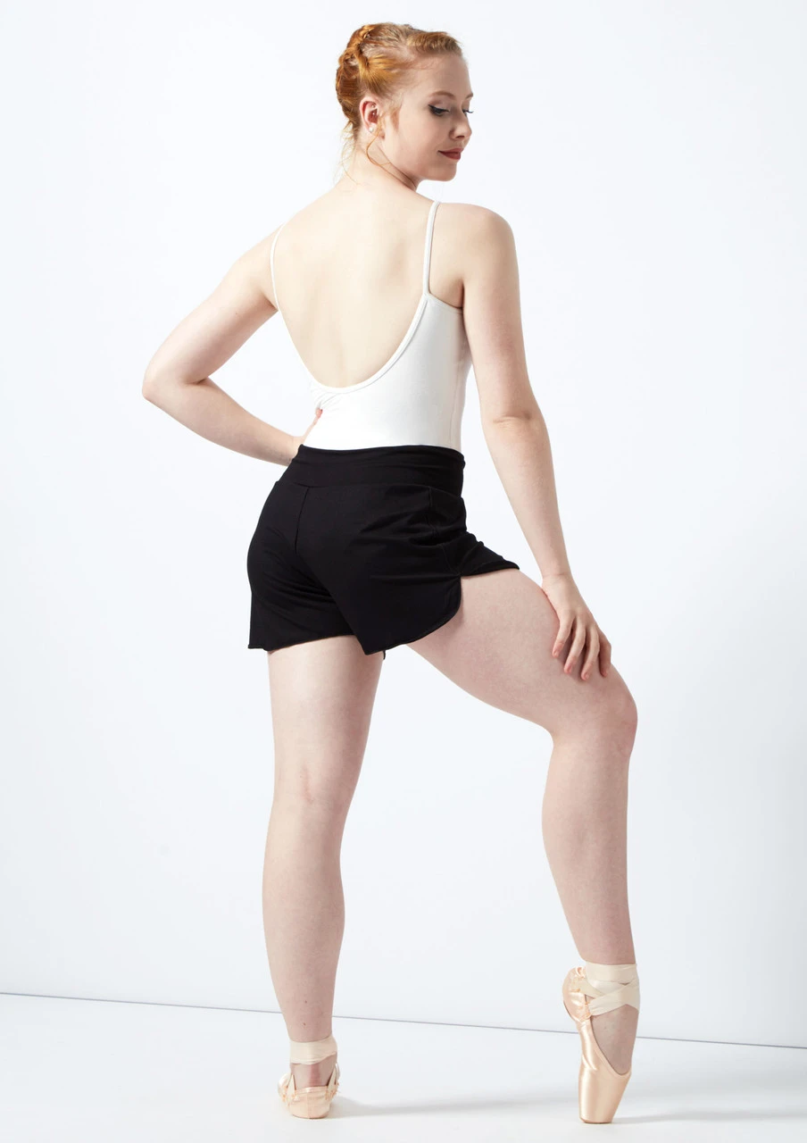 Ballet Rosa High Rise Shorts Ballet Rosa High Rise Shorts -Dance costume br nobu ballet rosa high rise shorts black back 46818.1678926907