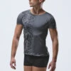 Ballet Rosa Mens Abrax Printed T-shirt -Dance costume brabrax grey frontmain 1 38321.1678926589