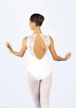 Ballet Rosa Alba Camisole Lace Leotard 4 Ballet Rosa Alba Camisole Lace Leotard -Dance costume bralba white back 86231.1686158489