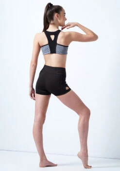 Capezio Teen High Neck Bra Top -Dance costume ca 11650t capezio teen high neck bra top grey back 36497.1678927043