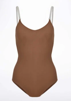 Capezio BraTek Nude Camisole Leotard 4 Capezio BraTek Nude Camisole Leotard -Dance costume ca 3565 capezio bratek nude camisole leotard brown front 78051.1678927116