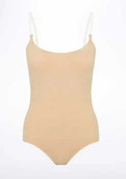 Capezio BraTek Nude Camisole Leotard 6 Capezio BraTek Nude Camisole Leotard -Dance costume ca 3565 capezio bratek nude camisole leotard tan front no2 T 30634.1698804930