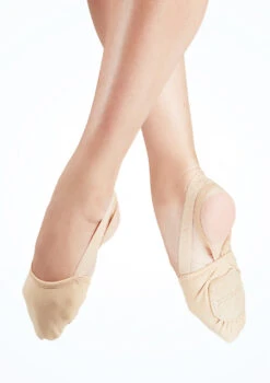Capezio Canvas Hanami Pirouette -Dance costume cah064w sand front 1 45682.1695252106