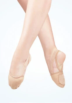Capezio Canvas Hanami Pirouette -Dance costume cah064w suntan front 1 69481.1695252106