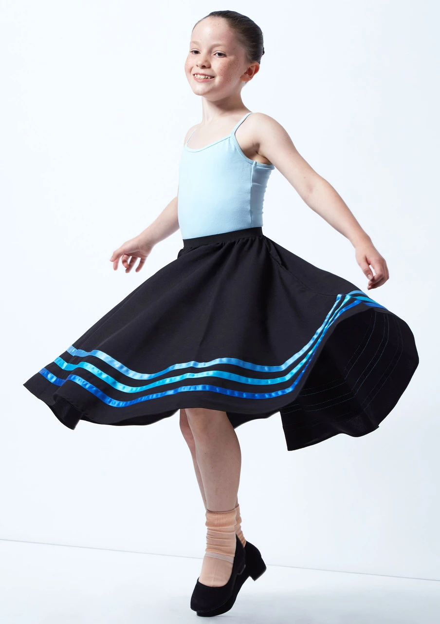 RAD Ballet Character Dance Skirt RAD Ballet Character Dance Skirt -Dance costume cd cs rad ballet character dance skirt blue front no1 T 15125.1698806132