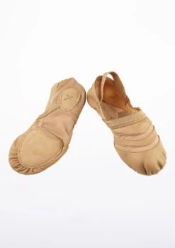 Capezio Freeform Split Sole Shoe -Dance costume ff01 capezio freeform split sole shoe brown front 12429.1678927259