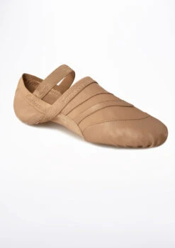 Capezio Freeform Split Sole Shoe -Dance costume ff01 capezio freeform split sole shoe brown side 58178.1678927260