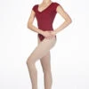 Freed Maddie Cap Sleeve Leotard -Dance costume fr maddie freed maddie cap sleeve leotard red front 18908.1676420386
