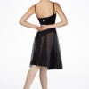 Freed Repertoire Georgette Dance Skirt -Dance costume fr rep freed repertoire georgette dance skirt black back 19934.1676420547