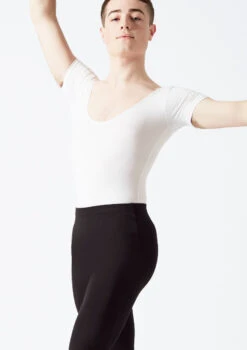 Freed RAD Mens Short Sleeve Thong Leotard 7 Freed RAD Mens Short Sleeve Thong Leotard -Dance costume fraaron white front t 2 63172.1698806779