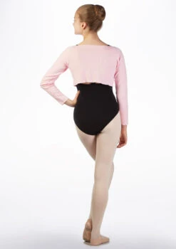 Intermezzo Teen Cropped Sweater -Dance costume it 6421 intermezzo teen cropped sweater pink back 30955.1678928086