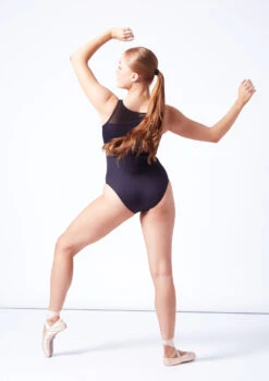 Intermezzo Clementine Tank Mesh Leotard -Dance costume it31664navy blue back 95998.1697498581