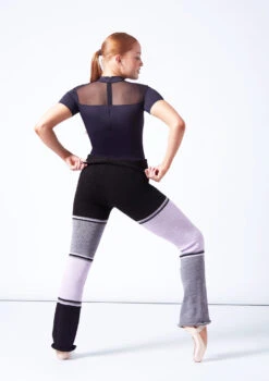 Intermezzo Cosimo Knit Warm Up Pants -Dance costume it5534 black back 66194.1697498601