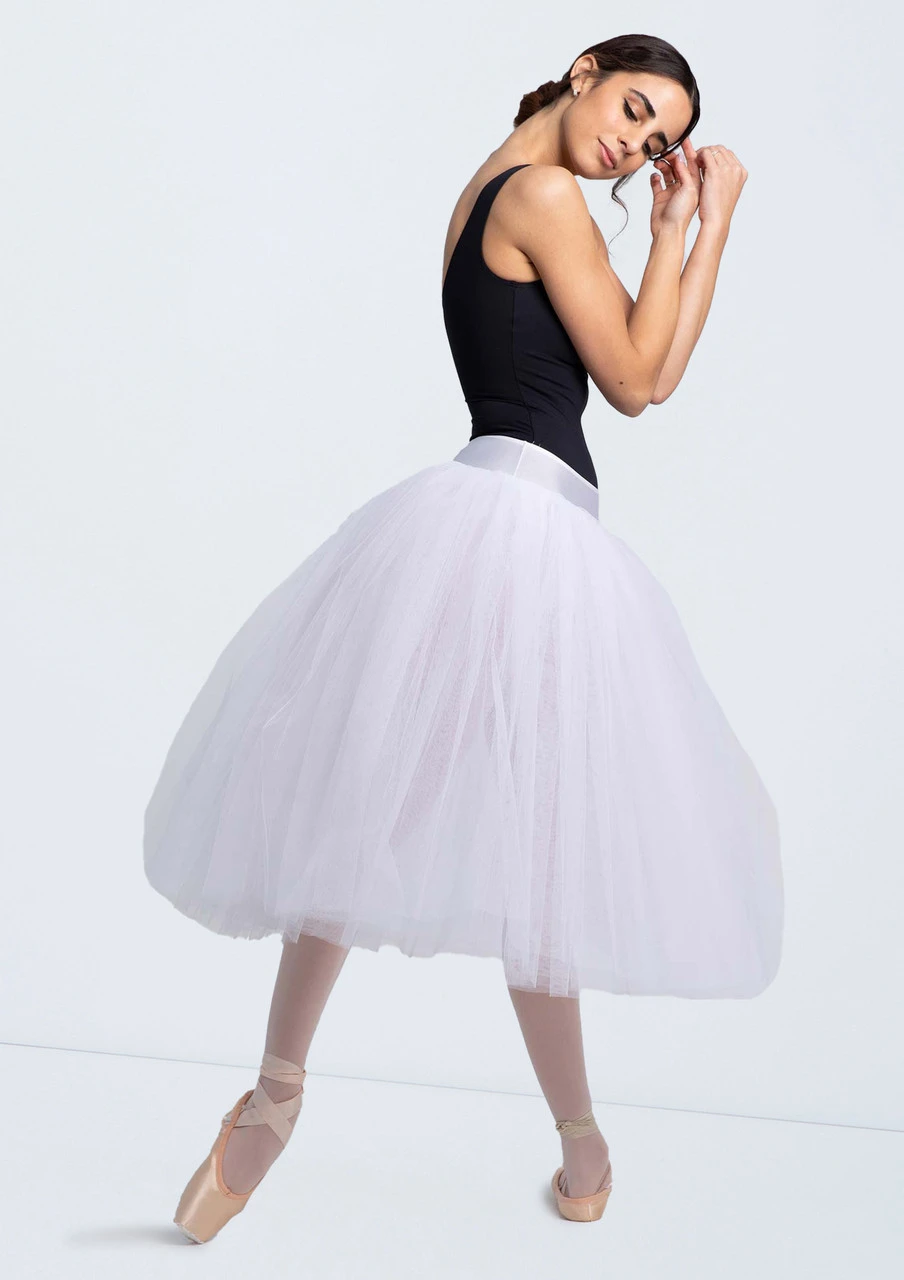 Intermezzo Long Tutu Skirt Intermezzo Long Tutu Skirt -Dance costume it7846 wht fmain 60414.1692921036