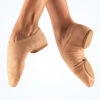 So Danca Canvas Split Sole Jazz Shoe - Nude -Dance costume jz 75 so danca canvas split sole jazz shoe nude tan 07484.1678885785