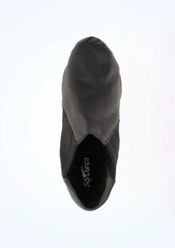 So Danca Split Sole Stretch Jazz Shoe - Black -Dance costume jze 45 so danca split sole stretch jazz shoe black no3 11352.1678885795