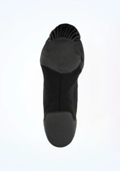 So Danca Split Sole Stretch Jazz Shoe - Black -Dance costume jze 45 so danca split sole stretch jazz shoe black no4 81416.1678885795