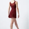 Move Dance Evie Mesh Cover Up Dress -Dance costume mo r0219 move evie mesh cover up dress red back 46743.1678884651