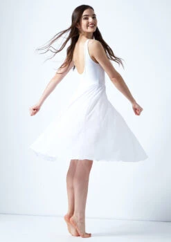 Move Dance Thalassa Cut Out Lyrical Dress 10 Move Dance Thalassa Cut Out Lyrical Dress -Dance costume mo r0223 move dance thalassa cut out lyrical dress white back 78032.1678884664