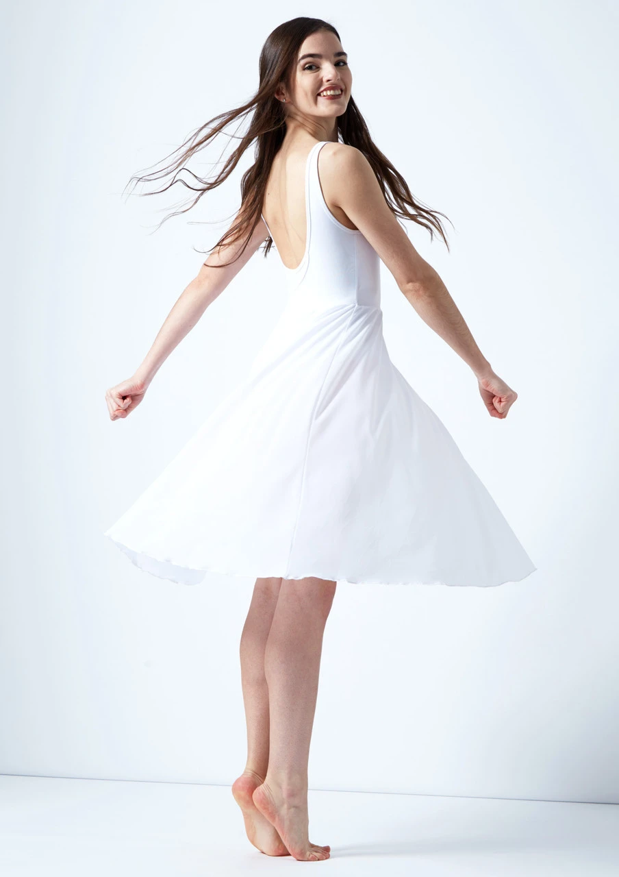 Move Dance Thalassa Cut Out Lyrical Dress Move Dance Thalassa Cut Out Lyrical Dress -Dance costume mo r0223 move dance thalassa cut out lyrical dress white back 78032.1678884664