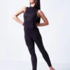 Move Dance Frankie Unitard - Black 2 Move Dance Frankie Unitard - Black -Dance costume moc0253 black front 2 55897.1685575224