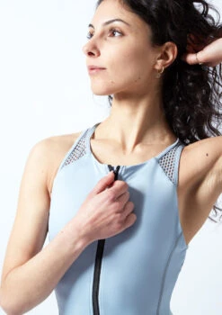 Move Dance Stefani Catsuit -Dance costume moc0635 blu close ip front 1 55394.1678928408