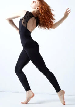 Move Dance Ariella Open Back Catsuit 11 Move Dance Ariella Open Back Catsuit -Dance costume moc0636 black back 1t 43954.1692921180