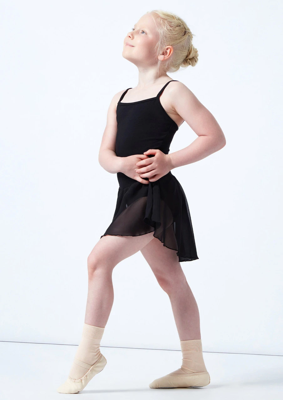 Move Dance Kacey Skirted Leotard Move Dance Kacey Skirted Leotard -Dance costume mol5134 black front 1 63534.1678884378