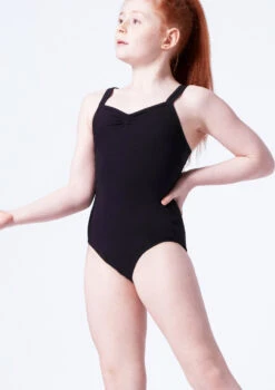Move Dance Mazie Girls Leotard -Dance costume mol5156 black front t 12356.1691019803